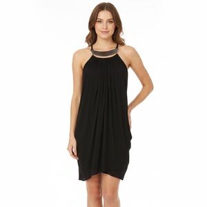 Zimmermann Black Dress with a built in necklace